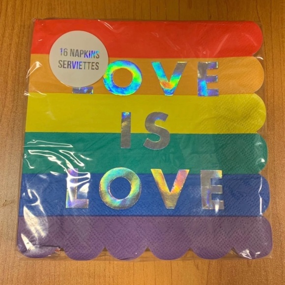 Love is Love Napkins - Pride - Picture 1 of 2